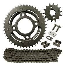 Kit de rela&ccedil;&atilde;o para motocicleta